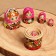 Matryoshka 5 puppet "Katya" berries, 12-13 cm, manual painting.