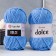 Yarn "Dolce" 100% micropoliester 120m/100g (777 bright blue)