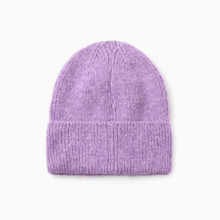 Women's hat minku, purple color, rr 56-58-5