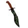 Souvenir weapon Knock Kukri "Green", length 25 cm