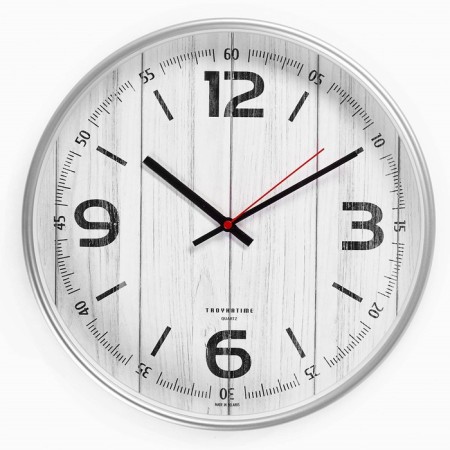 Wall clock, series: classic, smooth move, d-30.5 cm