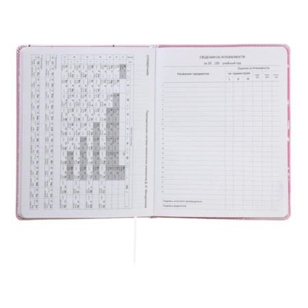 Universal diary for grade 1-11 Kitty, hard cover, artificial leather, foam rubber, lies, 80 g/m2-7