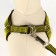 Acunition set is embossed, leash 120 x 2 cm, og 44-50 cm, yellow-black