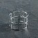 Ring for napkin "Ge", 4.5 × 3 cm, silver color