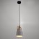 Lamp Bayerlux 1657/1wt E27 40W white-gold 12.5x12.5x22-122 cm