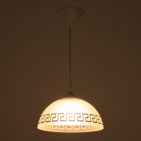 Lamp Bayerlux "cap" 006/1m B.S. mat. Decor (f 250; n 115)-2