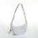 Women's bag over the shoulder, gray color 30*14*10 cm