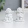 Polystone souvenir "Snowthrough angel with stars" mix 4x3x2.5 cm