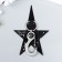 Metal keychain "Carabiner with compass" 10.5x4x1 cm
