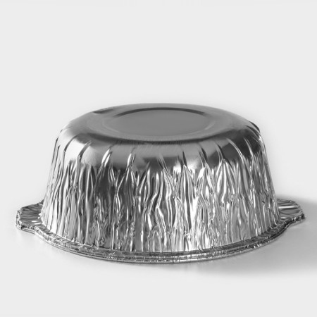 Cauldrons form for baking (pan with a lid) from foil, 5 liters-4