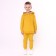 Kit for children (sweatshirt, trousers), mustard color, height 104 cm
