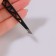 Pinzet "Geometry", beveled, pointed, 9.5 cm, black color