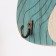 Decorative wood hooks "Abstraction. Vase with flower" 1.5x19.5x23.5 cm
