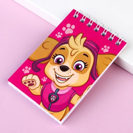 Notepad A7 32 l, on the crest, PAW PATROL-2