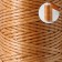 The threads are waxed, flat, 150d/16, 0.8 mm, 50 ± 2 m, the color is light orange