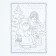 Letter to Santa Claus "New Year!" with envelope and jewelry