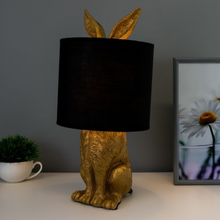 Bunny table lamp E27 40W gold 20x20x43.5 cm Risalux-1