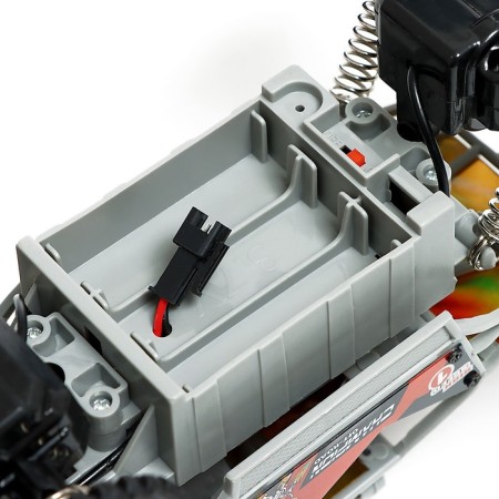 Radio -controlled jeep "Monster", works on the battery-3