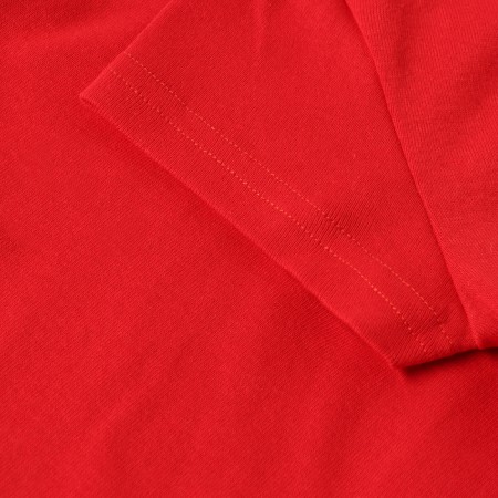 T-shirt female V-shaped neckline, red color, size 46-2