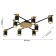 Ceiling chandelier Topper 590 mm, 590 mm, GU10 280W