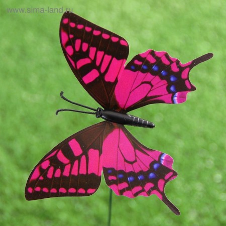 STETER "Olvie butterfly" 10x8cm/30cm, set 25pcs, mix-7
