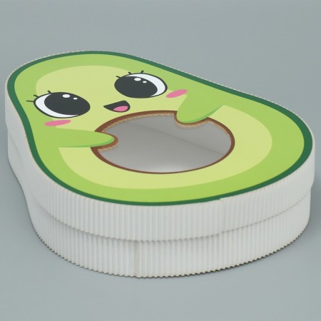 Gift box, confectionery packaging, "avocado", 19x24.5x5 cm-2