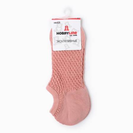 Women's socks, pink color, size 36-40-2