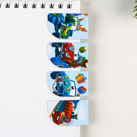 New Year. Magnetic bookmarks “Break off in the New Year”, 4 pcs mini mini-1