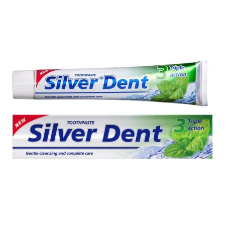 Toothpaste MOUDE SILVER DENT "Triple Action", 100 g