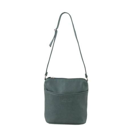 B2394 Cross-Bodi bag, lightning department, green color 24x22x10cm