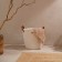 Belly basket wicker -round SL Home Cotton, cotton, 35 × 40 cm