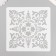 Tile stencil 15x15 cm