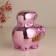 Pigger Ceramics "Pig - Financial Pyramid" Pink 12.5x8x14 cm