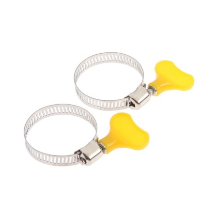 Chervyki clamp with PARK key, diameter 25-40 mm, 8 mm width, stainless steel, 2 pcs.-1
