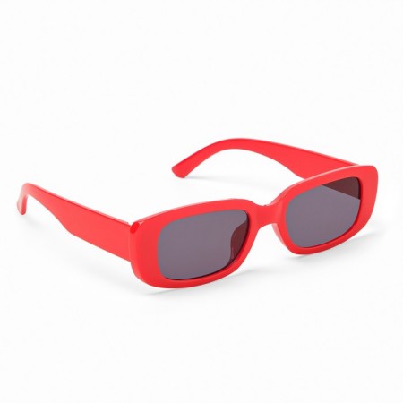 Sunglasses "OneSun", UV 400, pipe 14 cm, width 14.5 cm, lens 4 x 6.5 cm, red-3