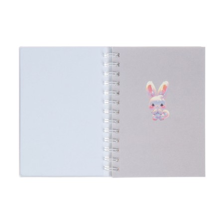 Notebook Gift Book on the crest 80l, line, color block, PVC Bun 3D cover (17.6x13.5cm) 105-4