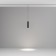 Sprinkle Square Technical TR041-4-12W3K-M-DS-B, 12W, 20x19.3x121.8 cm, LED, 900LM, black color