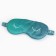Silk mask for sleep "Eyes", 20 x 9 cm, turquoise color