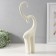 Souvenir Ceramics "Antelope" White 6x13x47.5 cm