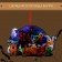 Decorative luminous jewelry (suspension) of "Otkhozy Halloween" 25x20.5 cm