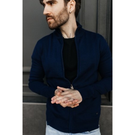Jumper male ise, size 58, dark blue color-13