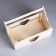 Wooden Kashpo 24.5 × 13.5 × 9 cm "Torosha Light" rack, we give heart beautifully
