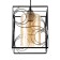 Lamp Bayerlux 2769/1 E27 40W Black 20x20x27-127 cm