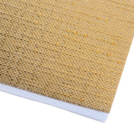 A4 notebook, 96 sheets of the Gold. Metallic cage, Bumvinyl, OFSET block-2