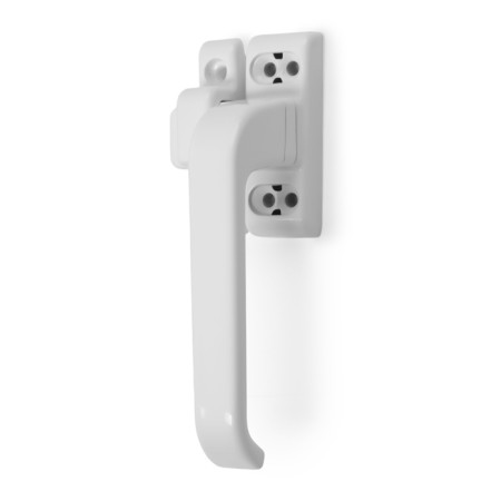 Window handle tundra 003wh, metal, white color-1