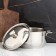 Classic-Prima pan, 3 l, d = 20 cm, capsule, with a heat distribution layer, metal cover, induction