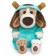 Soft toy "BABY BABY in the overalls" Dog ", 20 cm