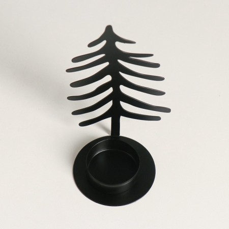 Summary metal per 1 candle "Christmas tree" d = 4 cm 8x6.5x15 cm-5