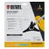 Disk for the Denzel 96377 trimmer, thickness 1.6 mm, 3 blades, 255 x 25.4 mm