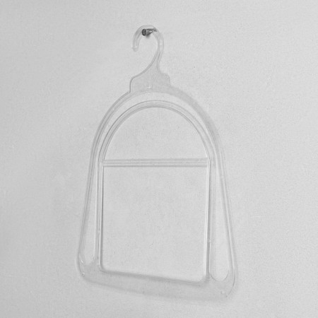 Hanger for hats, plastic, 24 × 30 cm, transparent color-3